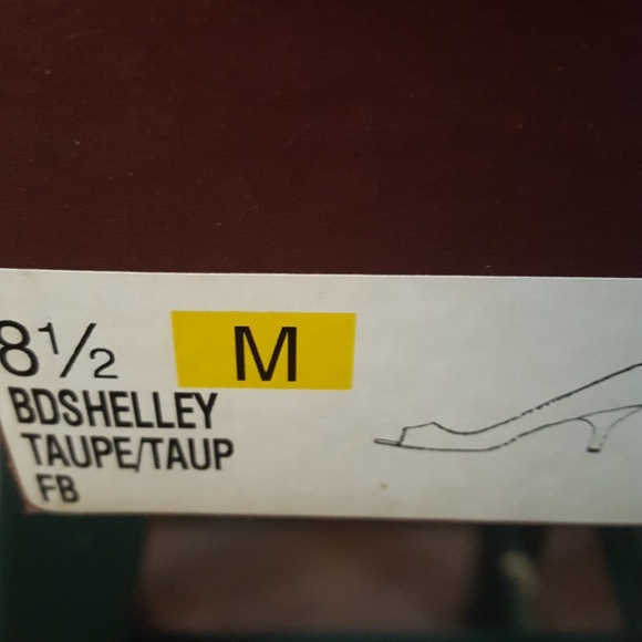 Open Toe Heels size 8.5m - Picture 6 of 8